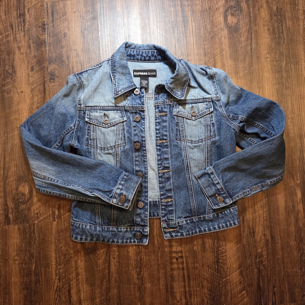 Vintage Express Blue Denim Jacket